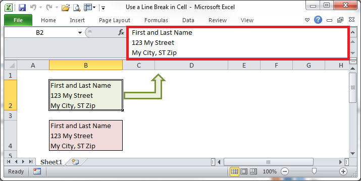 How To Indent A Set Of Rows In Excel For Mac